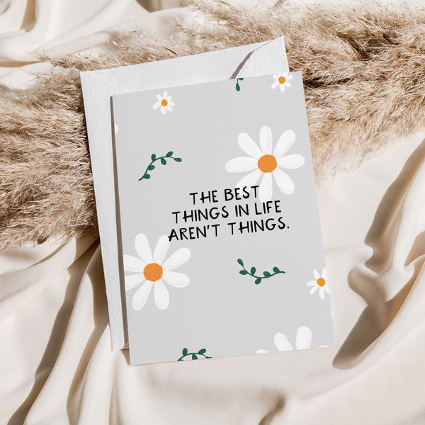 The Best Things Card